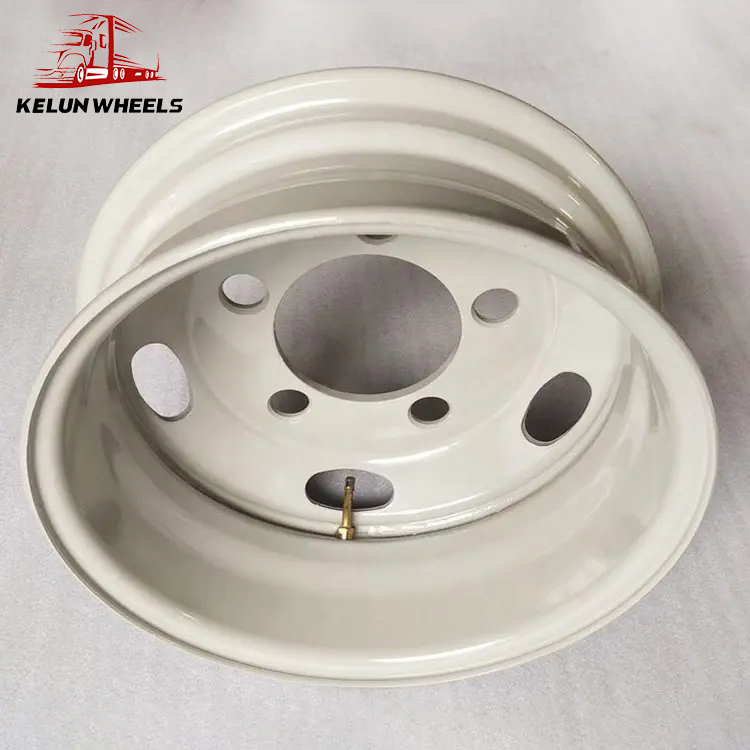 OEM Kelun 17.5x6 6x203.2mm steel Bus Passenger Car Wheel for sales