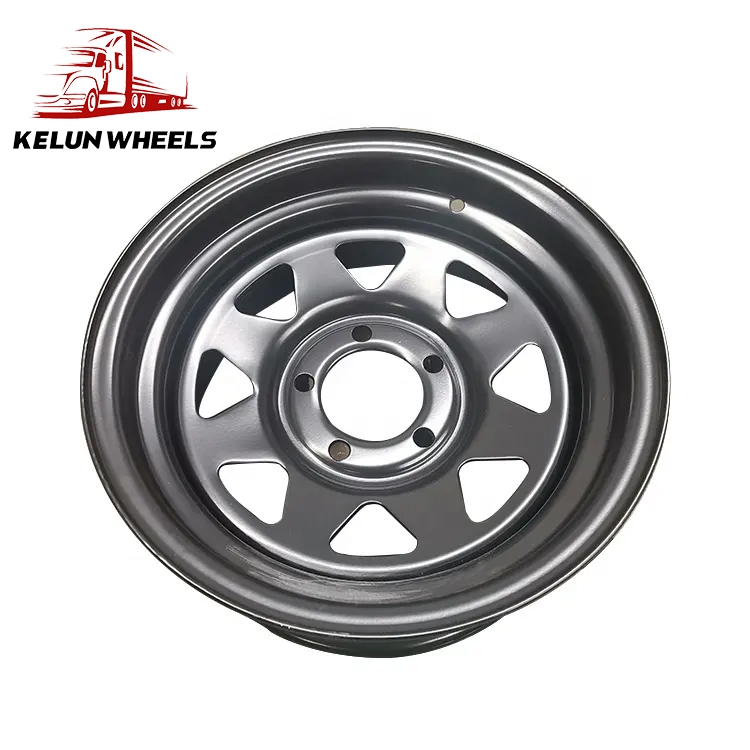 Export 15X9 beadlock black steel wheel rims for 4x4 SUV Car