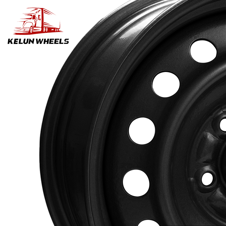 KELUN wheel rim steel 5*114.3mm pcd car rim 17x4 inch 5 hole universal rim car spare wheel