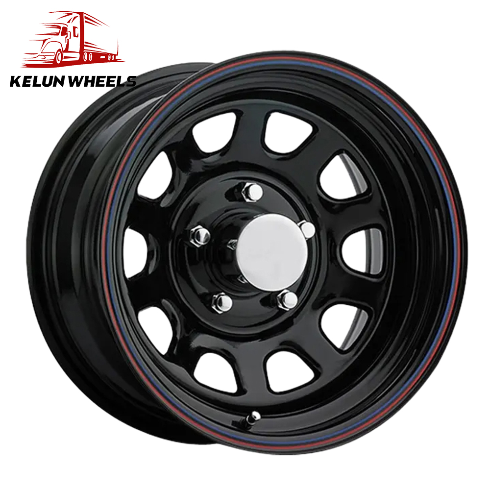 KELUN brand 17X9 black stainless steel wheels rim on sale