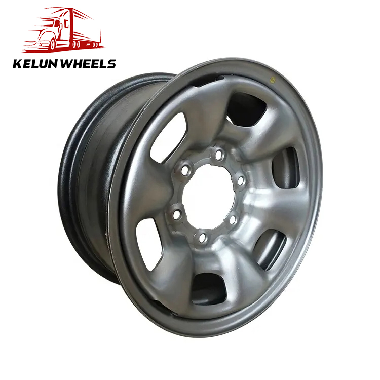 Vigo 2WD 4WD 4x4 16x6J OEM Prado best Factory Price Steel Wheels Offroad Steel wheels car wheel rim