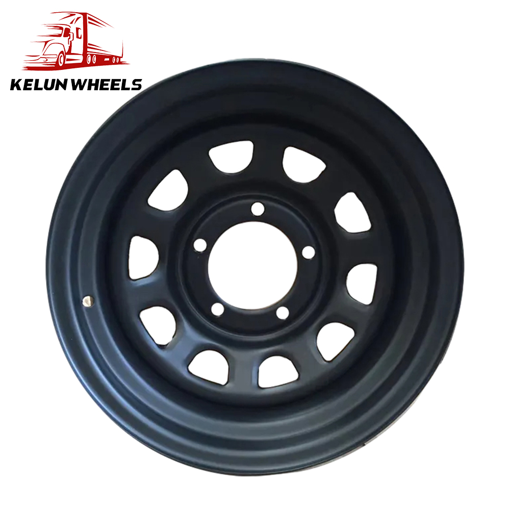 KELUN brand 17X9 black stainless steel wheels rim on sale