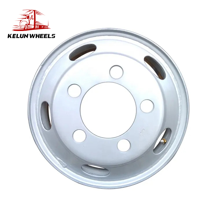 OEM Kelun 17.5x6 6x203.2mm steel Bus Passenger Car Wheel for sales