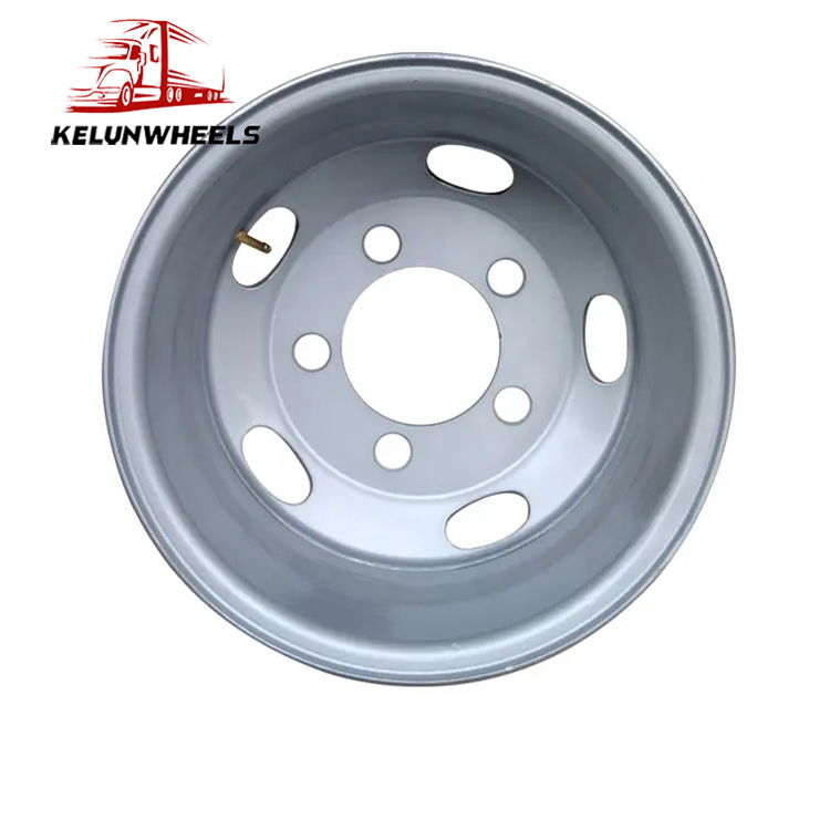 OEM Kelun 17.5x6 6x203.2mm steel Bus Passenger Car Wheel for sales