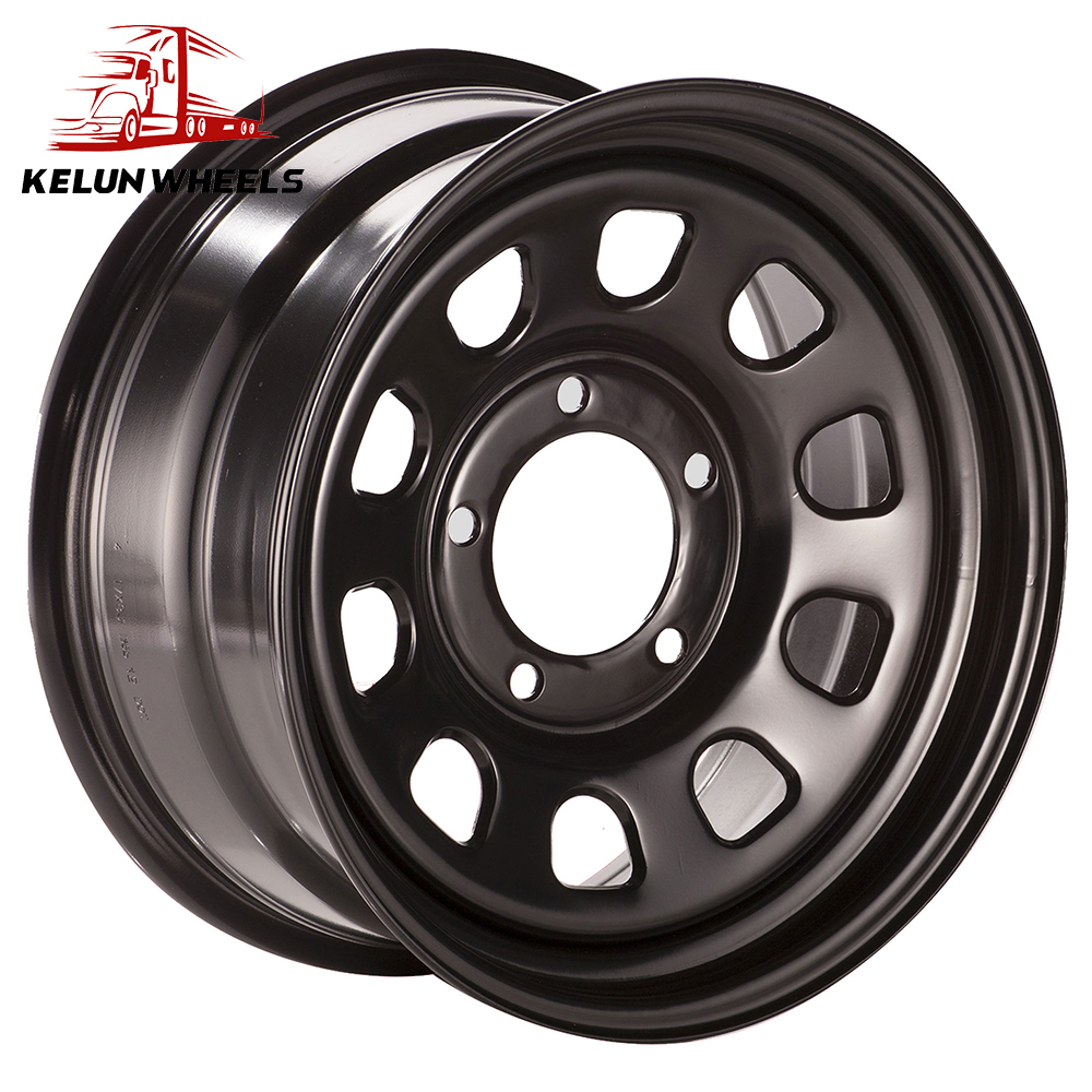 Sell customizable off-road sports car 17X7 steel wheels rims 4X4