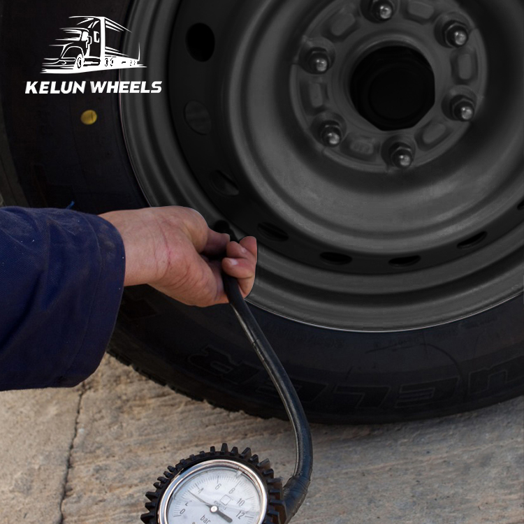 KELUN 15 Inch 16x4 PCD 4x100 steel car spare wheel rim