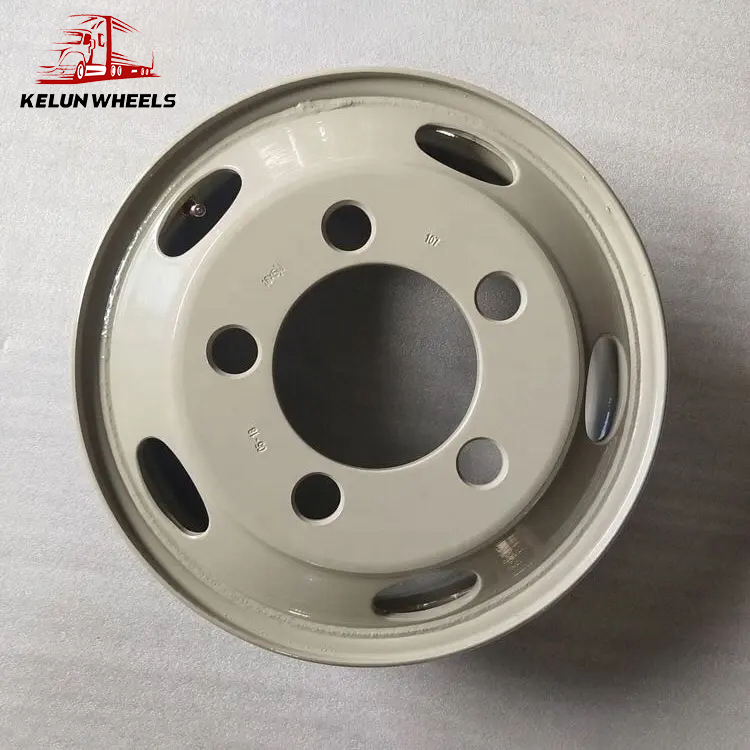 OEM Kelun 17.5x6 6x203.2mm steel Bus Passenger Car Wheel for sales