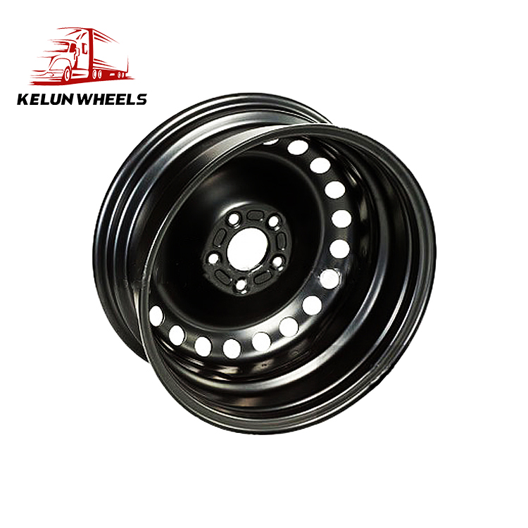 KELUN wheel rim steel 5*114.3mm pcd car rim 17x4 inch 5 hole universal rim car spare wheel