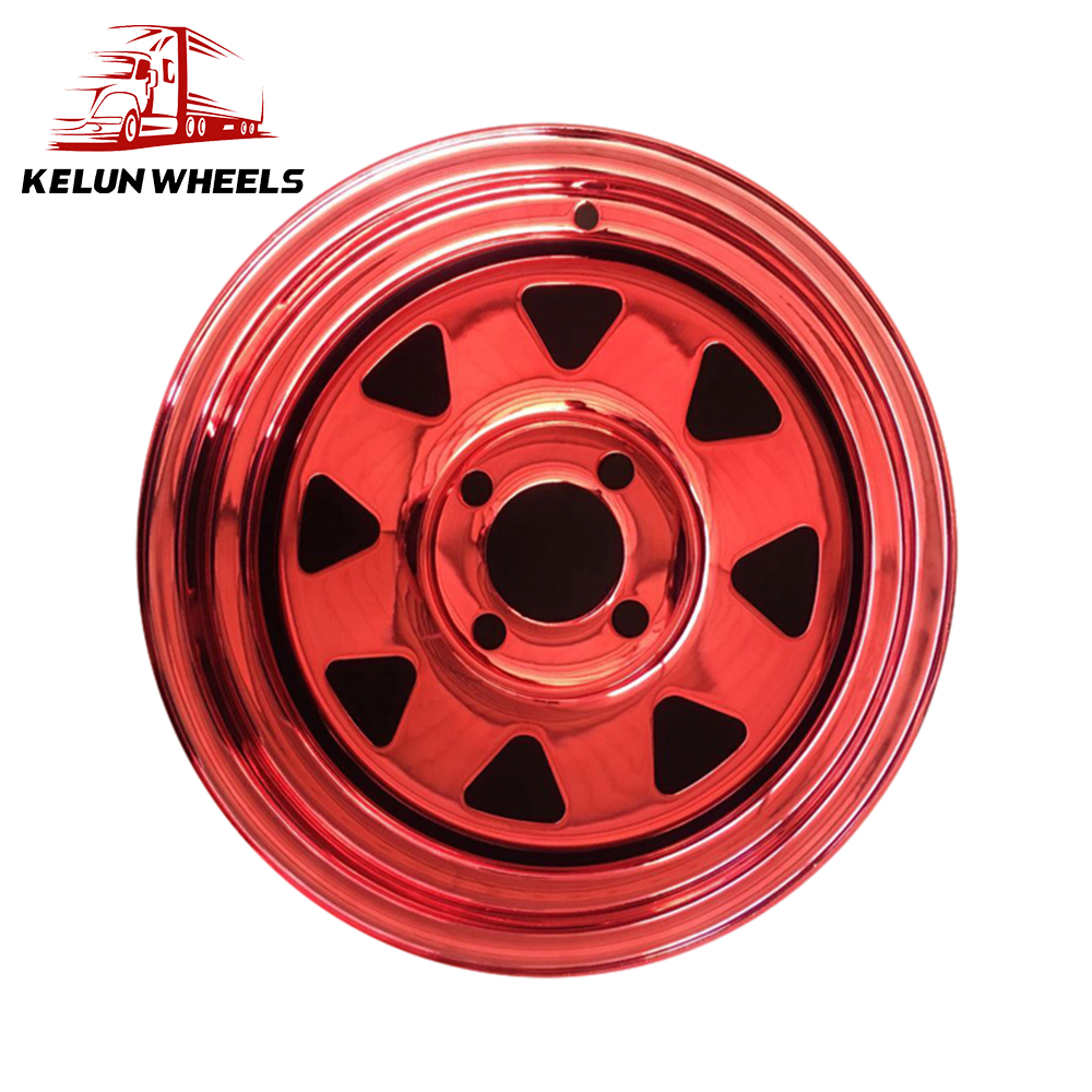 Ultra low price 4X4 series off-road 15X7 steel wheel rims