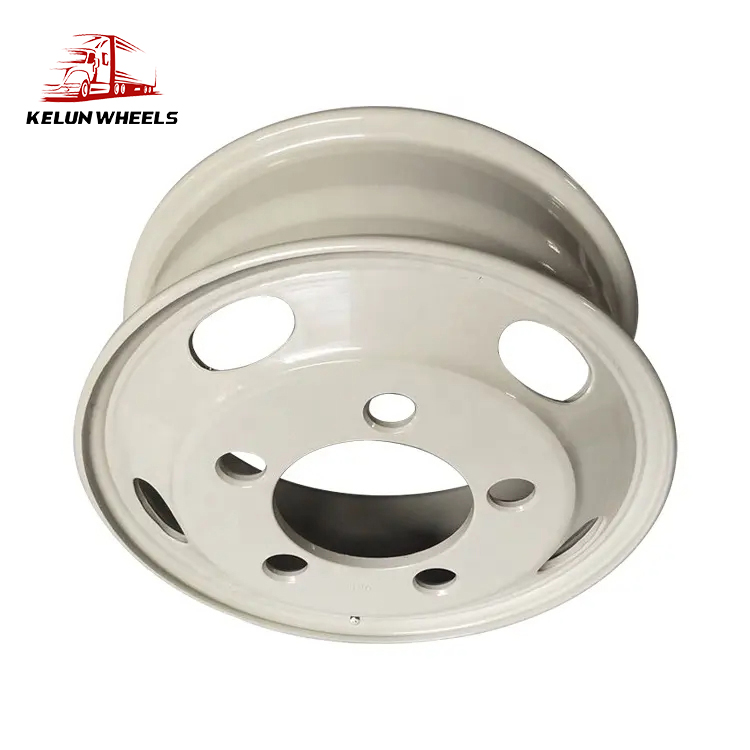 OEM Kelun 17.5x6 6x203.2mm steel Bus Passenger Car Wheel for sales