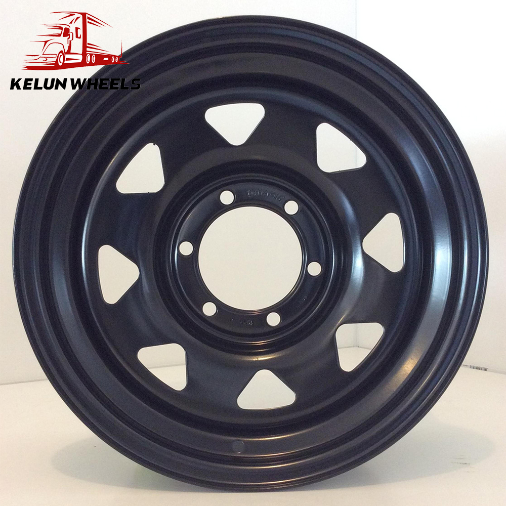 Sell customizable off-road sports car 17X7 steel wheels rims 4X4