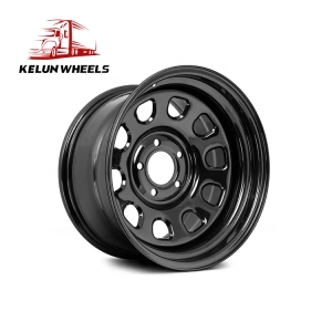 Sale of customizable 15X12 off-road steel 4x4 wheels rims