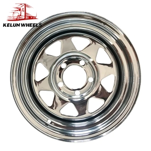 KELUN brand 17X9 black stainless steel wheels rim on sale